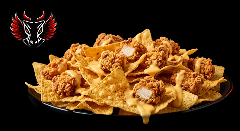 Crispy Chicken Nachos